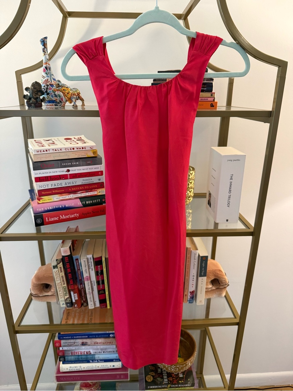 Red Banana Republic Sleeveless Sheath Dress - Elegant Women's Dress